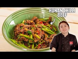 Seriously Spicy Hunan Chilli Beef Stir Fry!
