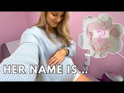 Baby Girl NAME REVEAL + BABY Check-Up