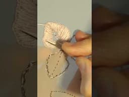 Gladiolus StumpWork Satin stitch SHORT