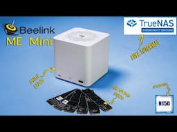 $200 All-NVMe Mini NAS? Beelink ME Mini Tested! + TrueNAS Setup