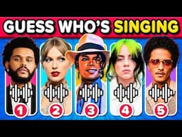 Guess Who's Singing 👨‍🎤🎶 Can You Guess the Singer by ACAPELLA? | Music Quiz