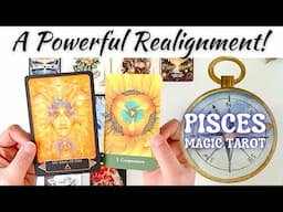 This is a BIG message ⬇️⬆️A Powerful Recalibration of Your Energy⚡ | Pisces Magic Tarot♓
