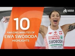 Swoboda SPEED! 🔥 10 AMAZING minutes of Ewa Swoboda 🇵🇱 highlights!