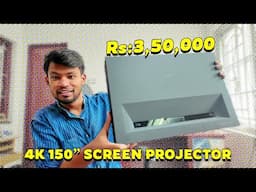 Best 150 Inch Mega Screen 4K Formovie Projector Review in Tamil