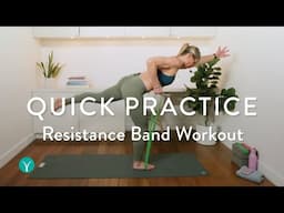 15 MIN ARM WORKOUT: Resistance Band Class