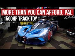 $4.7 Million Bugatti Bolide: The World's Most Insane Track Toy