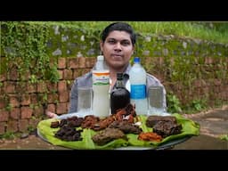 Olt Monk Mixed With Today | Toddy Shop Dishes Tasting | Food Eating Challenge |