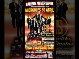 Nos Vemos Este 30 De Abril En Ignacio Ramírez, Dgo. - Estrellas De Sinaloa #GermanLizarraga #baile