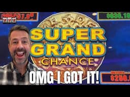 BEST FEELING EVER! The Super Grand Chance Landed playing the Dollar Storm Slot Machine!