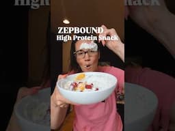 -108lb GLP1 Snack (High Protein Dessert) For Tirzepatide Weight Loss #ozempic #glp1 #zepbound