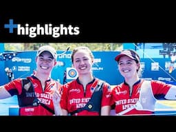 Recurve team highlights | Antalya 2025 Hyundai Archery World Cup stage 3