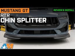 2024-2025 Mustang GT RTR Chin Splitter Review & Install
