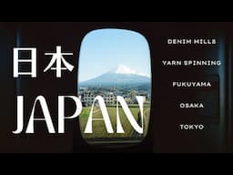 Naked & Famous Denim Vlog - Exploring Denim Mills And Yarn Spinners In Japan