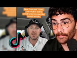 Trump Voter Realizes All His Workers Got Deported | Hasanabi reacts