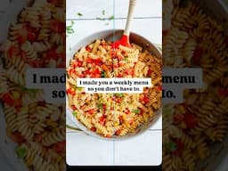 Weekly Menu #vegan #plantbased #mealprep (recipes in comments)
