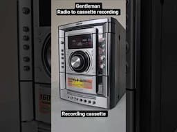 Sony mhc-gnv111d . cassette recording #cassetteplayer #shorts