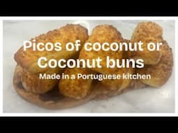 Picos of coconut or coconut buns