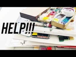 What Art Supplies  to Pack for 3 Weeks in France?!