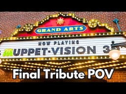 [4K] Muppet Vision 3D & Land Tour - Final Tribute Video - Disney's Hollywood Studios | 4K 60FPS