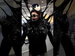 WE ARE VENOM - Symbiote Transformation at the Gym #venom #transition #fitness ess