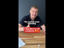 BIG WIN FOR UK LANDLORDS!!