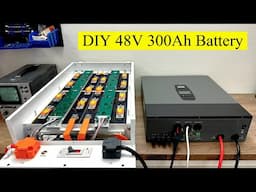 SAVE Thousands - Build your own solar energy storage! home solar battery backup