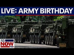 WATCH FULL: US Army birthday military parade