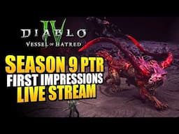 Diablo 4 Season 9 PTR First Impressions - New Arch -Mage Necromancer Build