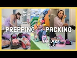SUMMER ☀️ Prepping AND Packing for Disney World