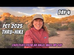 PCT 2025 Thru-hike: Day 4 - The Gift of Chocolate Made My Day