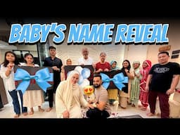 Our Baby’s Name Reveal 🩵🤲🏻 | saba Khalid