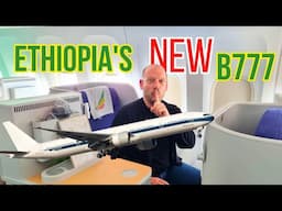 Mysterious Ethiopian Airlines Boeing B777-300 Business Class | Addis to Dubai