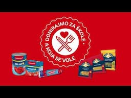 Donirajmo za škole i jela koja se vole!