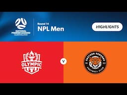 NPL Men Round 14 - Olympic FC vs. Eastern Suburbs Highlights