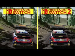 WRC Generations Nintendo Switch vs Switch 2 Graphics Comparison | Backward Compatibility Test