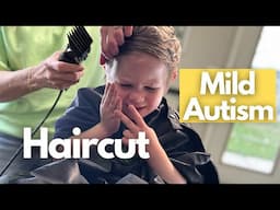 Simon Get's a Professional Haircut!