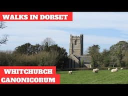 WALKS IN DORSET at WHITCHURCH CANONICORUM (& ST WITE'S SHRINE) (4K)