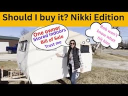 EP 432 Should I buy it? Serro Scotty 13' vintage travel trailer rebuild.