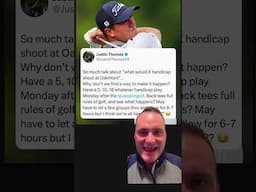 Justin Thomas has a new idea! Should they make this happen!?#usopen #oakmont