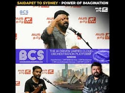 Saidapet to Sydney | Power Of Imagination | Gopinath's Inspiring Speech | Agni Siragugal | Sydney