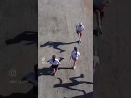 We do running drills all the time… work to do ladies 😂😂 #running #rundrills