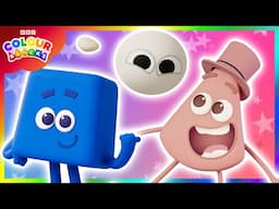 The Best of Blue, Pink, & White 💙💗🤍 | Explore Colours for Kids | @colourblocks