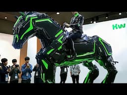 Hydrogen-Powered Robot Horse Built by Kawasaki, What It Can Do Will Leave You Speechless