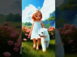 Pretty Little Girls And Gorgeous Flower Gardens