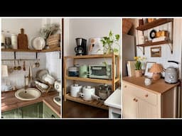 Kitchen Makeover Ideas. Kitchen Organization Ideas. #kitchen #interiordesign #homedecor #decoration