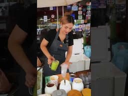 Charming Thai Milk Tea Lady in Bangkok’s