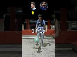Messi vs De Bruyne | Challenge ⚽ #messi #debruyne #challenge #asmr #shorts