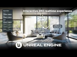 Real-time Interactive 360 Experiences in Unreal Engine 5.5