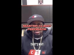 master client feedback #shorts