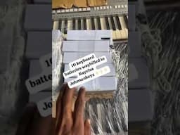 10 keyboard batteries waybilled to Bayelsa #shorts